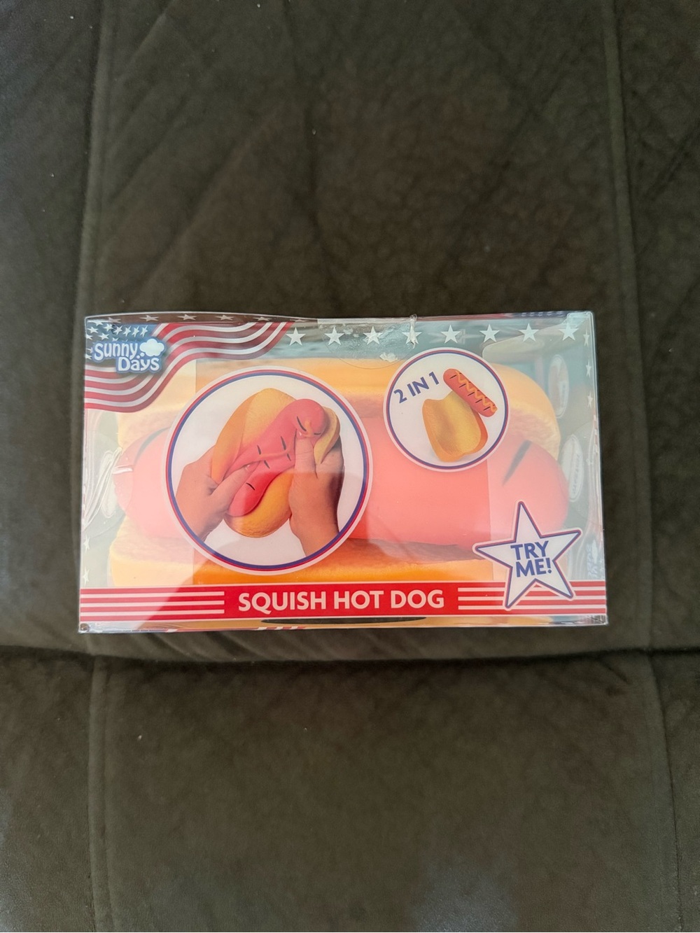 Squishy hotdog